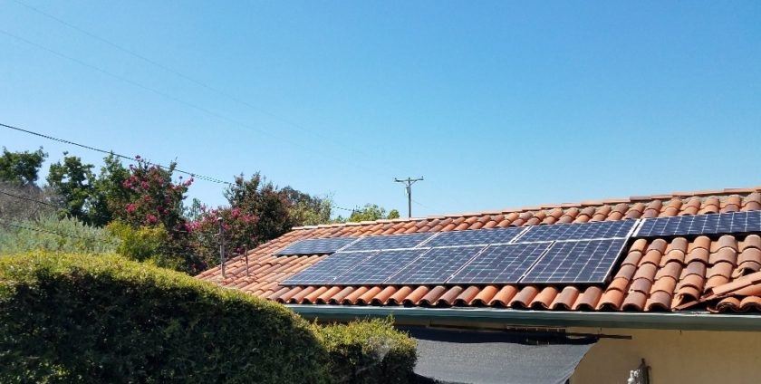 Solar Preparation off Spanish Spur Road in Fallbrook, CA