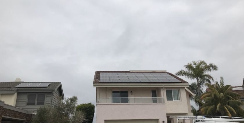 Solar Panel Roof Preparation on an Encinitas, CA Home