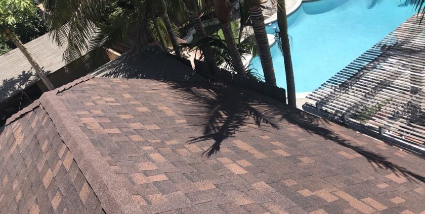 Pico Rivera Roof Replacement of Garage with Hickory Shingles