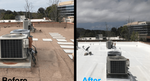 Oberlin Drive Office Park in San Diego: Silicone Roof Restoration