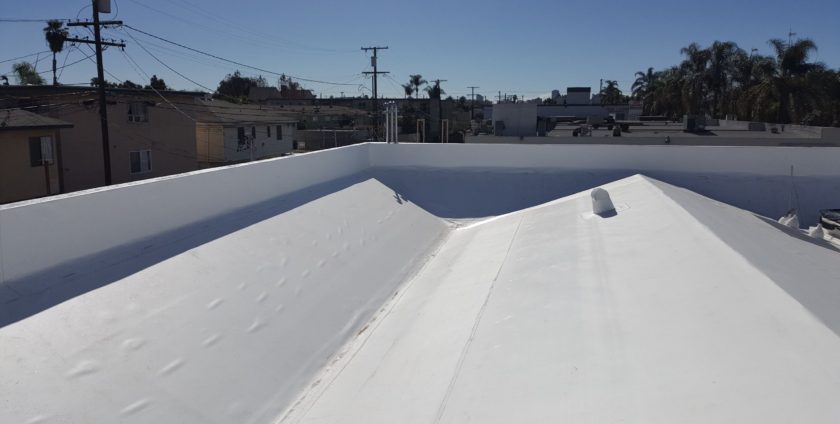 Commercial Roofing Long Beach - CVS Building Roofed With Single Ply PVC