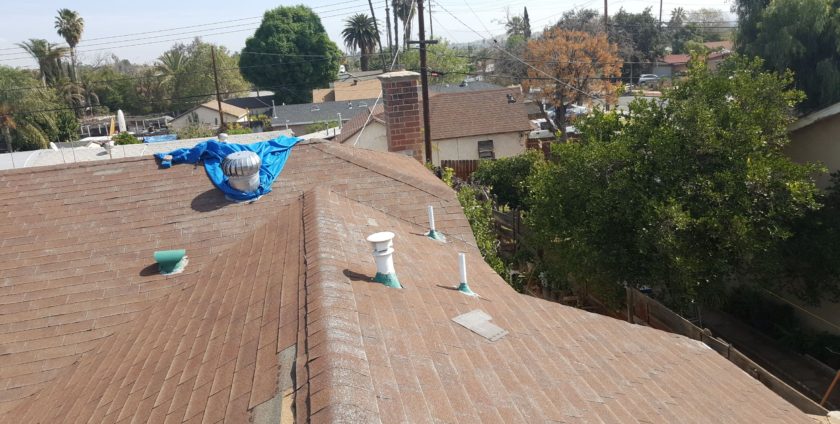 Shingle Roof Replacement on Riverside CA Home - Level 1 Roofing